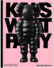 KAWS WHAT PARTY BLACK ON PINK EDITION